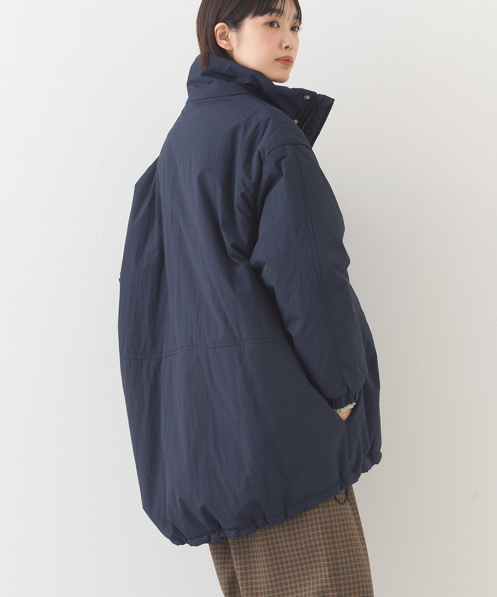 【OMNES】中綿ダウンマウンテンジャケットルーズシルエットコート【254W427OMN083】