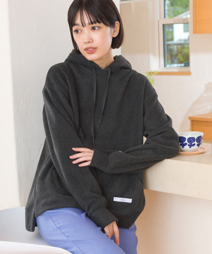 【DISCUS×OMNES】フリースプルオーバー長袖パーカー【254W430OMN094】