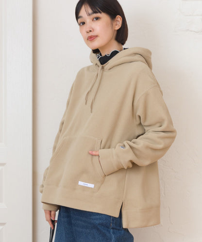 【DISCUS×OMNES】フリースプルオーバー長袖パーカー【254W430OMN094】