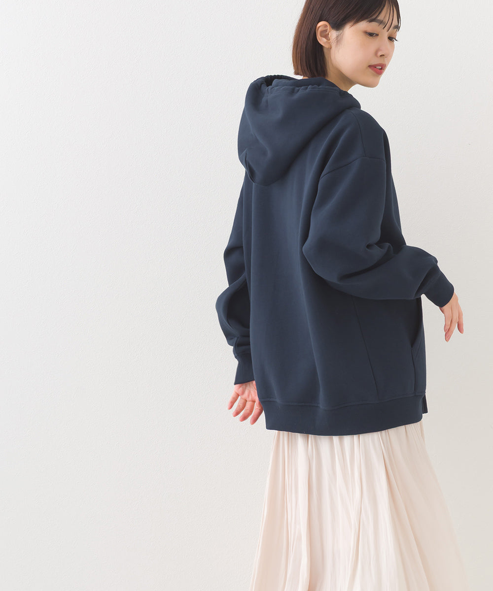 【OMNES×FRUIT OF THE LOOM】裏起毛スウェットフルジップパーカー【254W430OMN095】