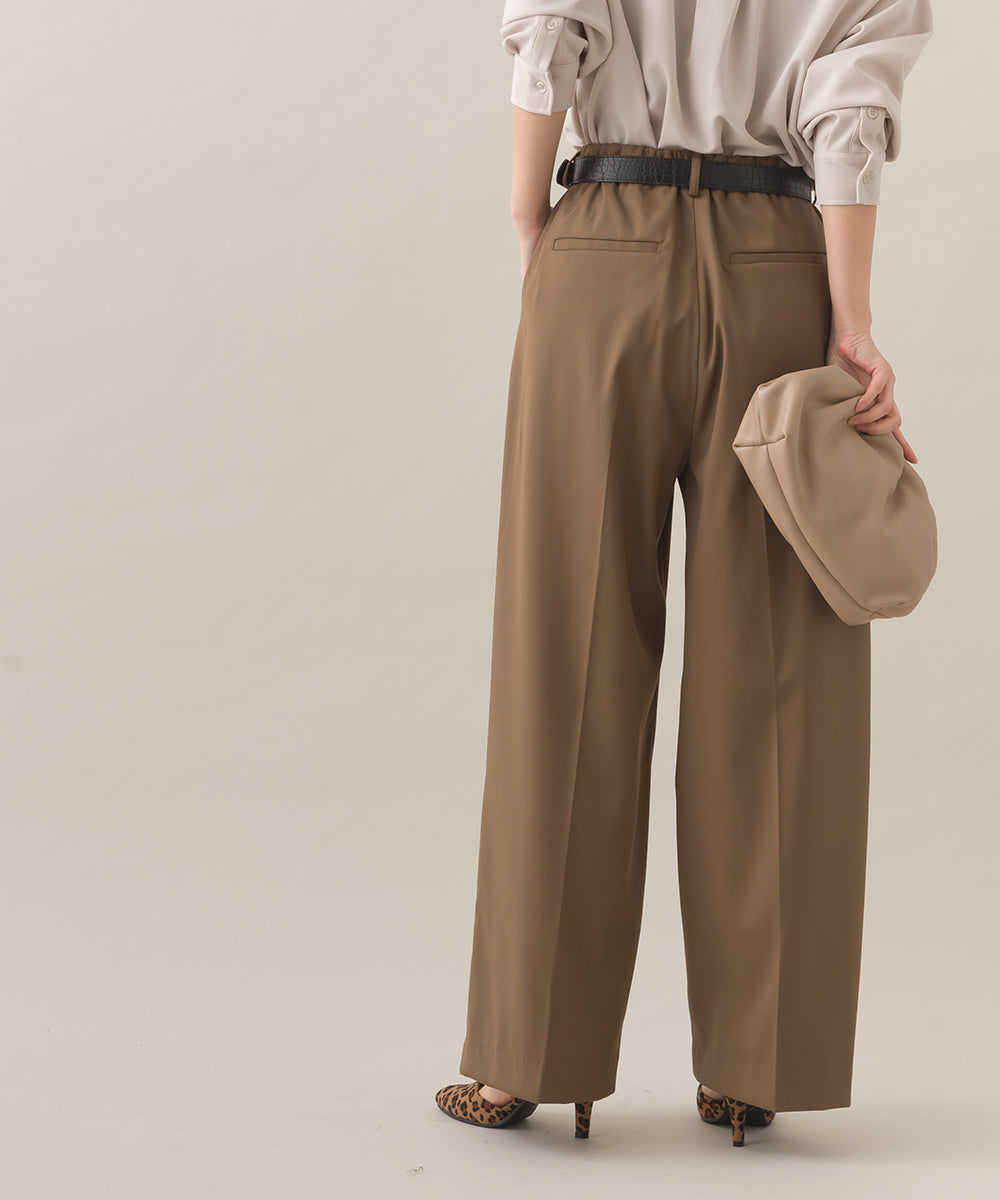 【BEAUTIFUL FRIDAY】ツータックストレートパンツ【254W432BFR010】