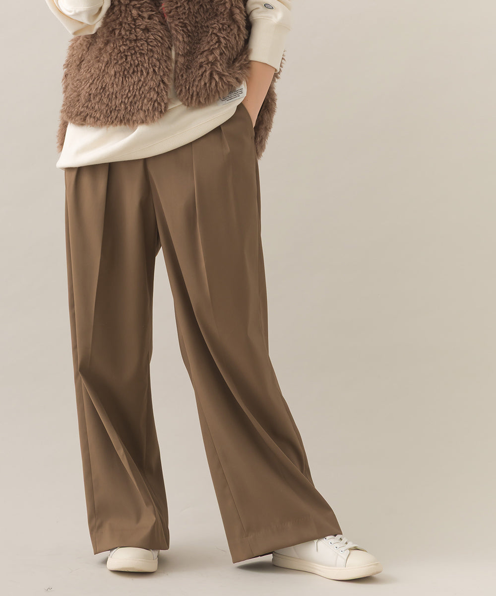 【BEAUTIFUL FRIDAY】ツータックストレートパンツ【254W432BFR010】