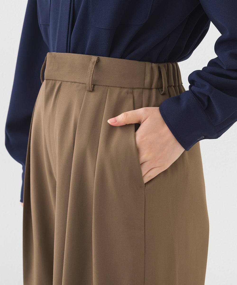 【BEAUTIFUL FRIDAY】ツータックストレートパンツ【254W432BFR010】