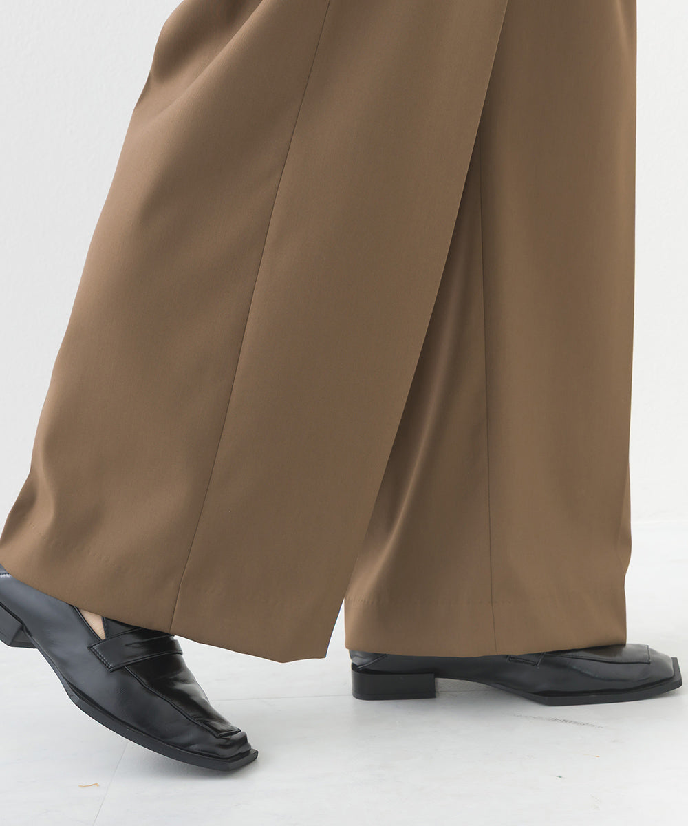 【BEAUTIFUL FRIDAY】ツータックストレートパンツ【254W432BFR010】