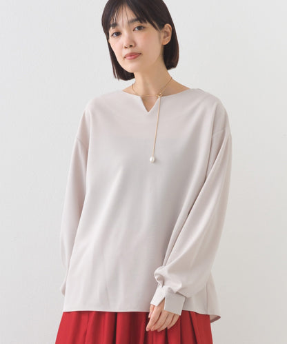 【BEAUTIFUL FRIDAY】キーネックブラウス【254W435BFR011】