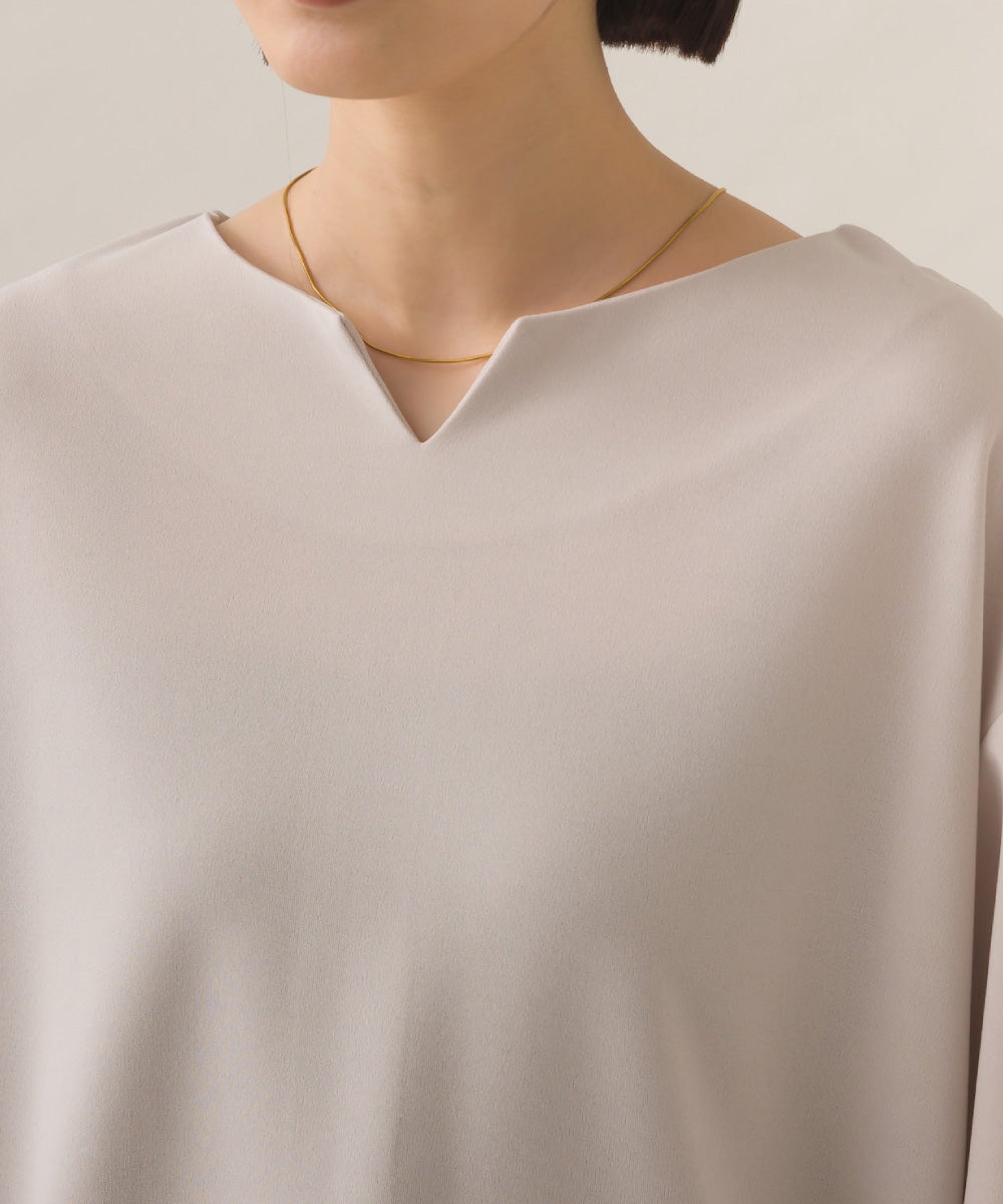 【BEAUTIFUL FRIDAY】キーネックブラウス【254W435BFR011】