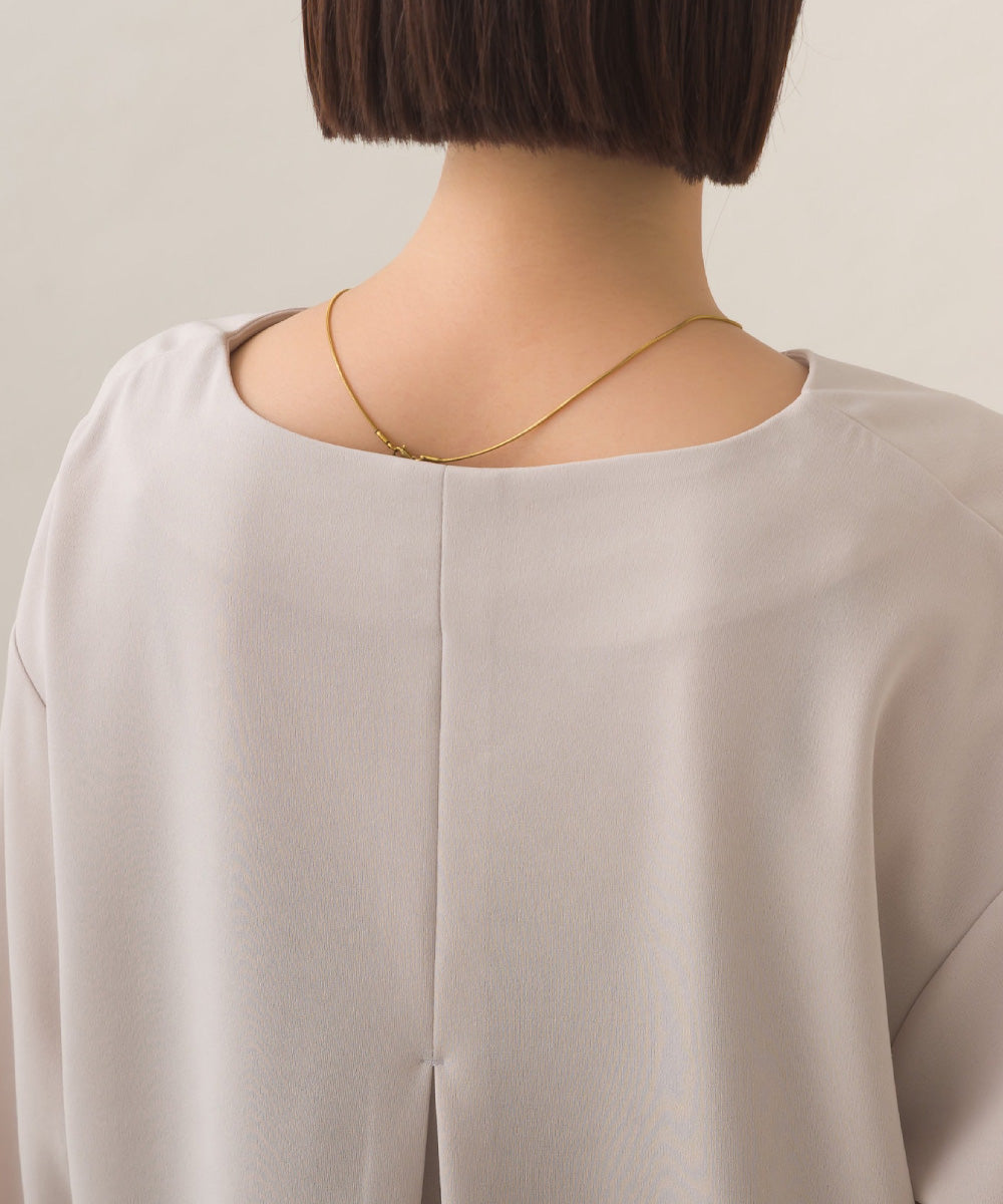 【BEAUTIFUL FRIDAY】キーネックブラウス【254W435BFR011】