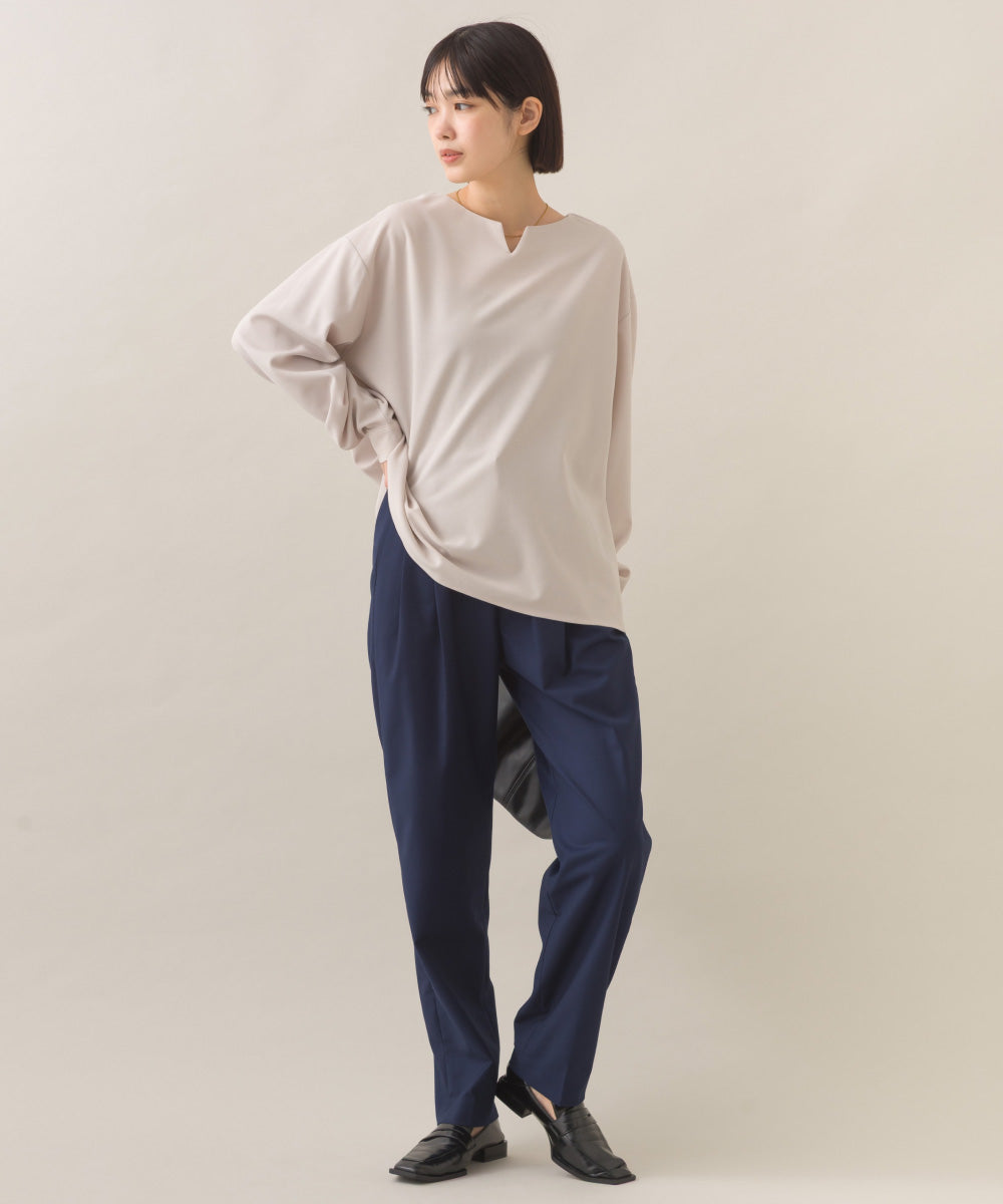 【BEAUTIFUL FRIDAY】キーネックブラウス【254W435BFR011】