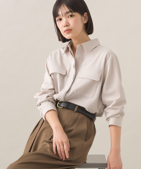 【BEAUTIFUL FRIDAY】比翼シャツ 長袖【254W435BFR012】