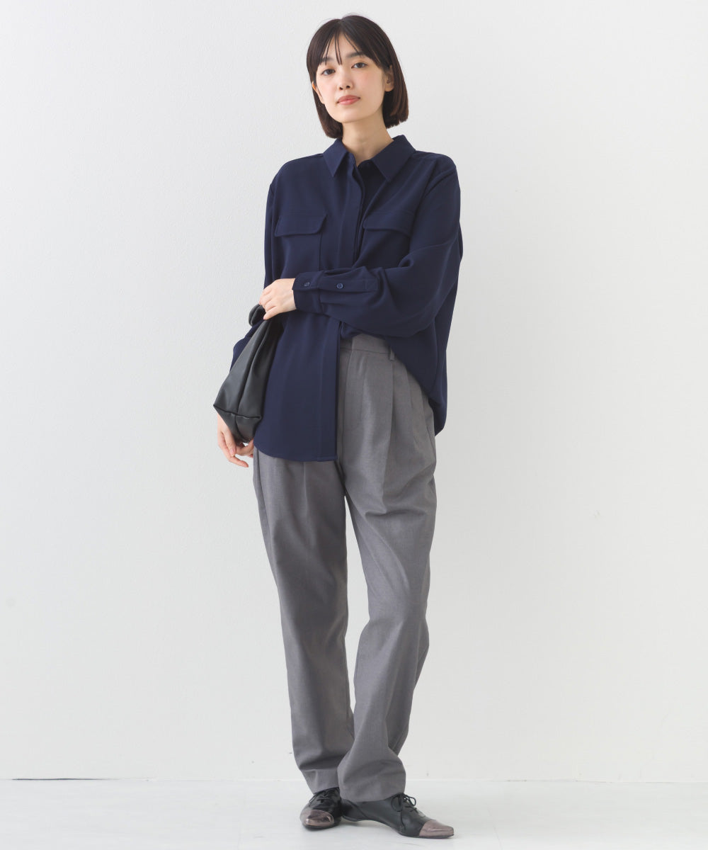 【BEAUTIFUL FRIDAY】比翼シャツ 長袖【254W435BFR012】