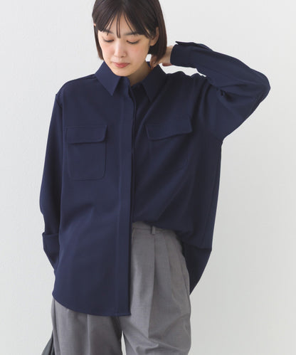 【BEAUTIFUL FRIDAY】比翼シャツ 長袖【254W435BFR012】