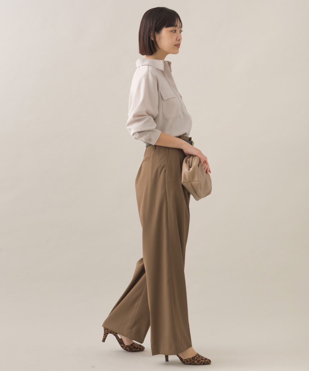 【BEAUTIFUL FRIDAY】比翼シャツ 長袖【254W435BFR012】