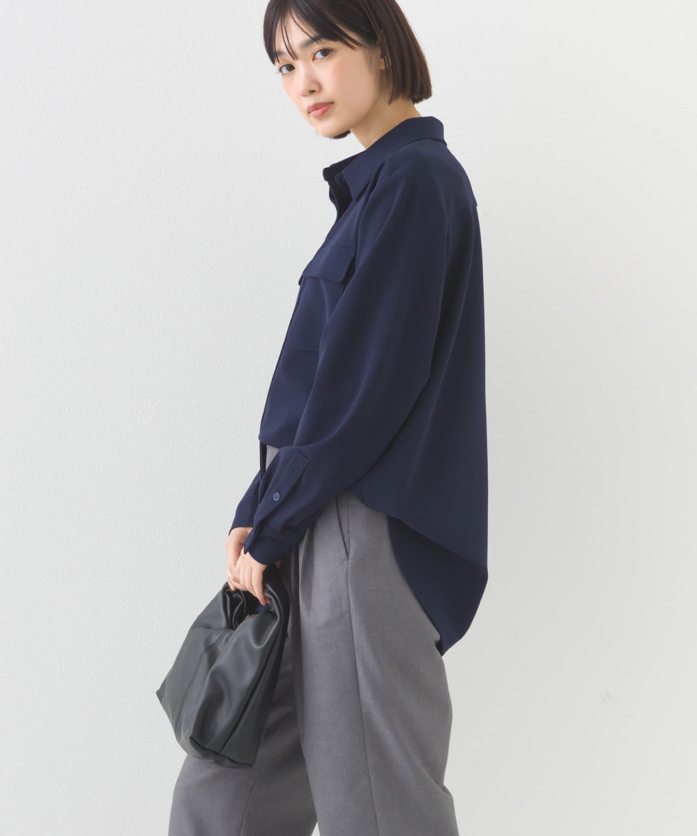 【BEAUTIFUL FRIDAY】比翼シャツ 長袖【254W435BFR012】