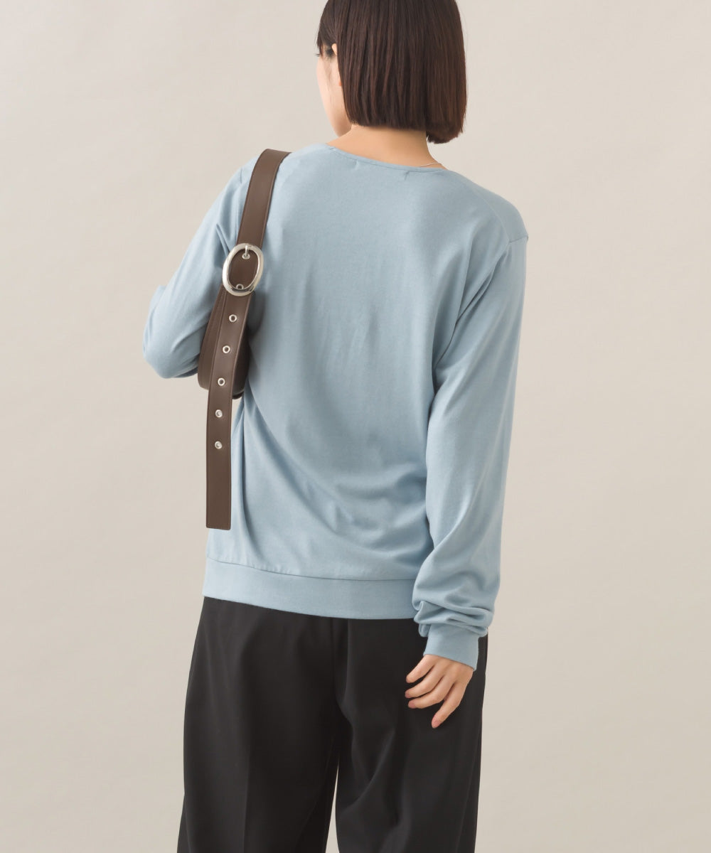 【BEAUTIFUL FRIDAY】ニットソーVネックカーディガン【254W431BFR014】