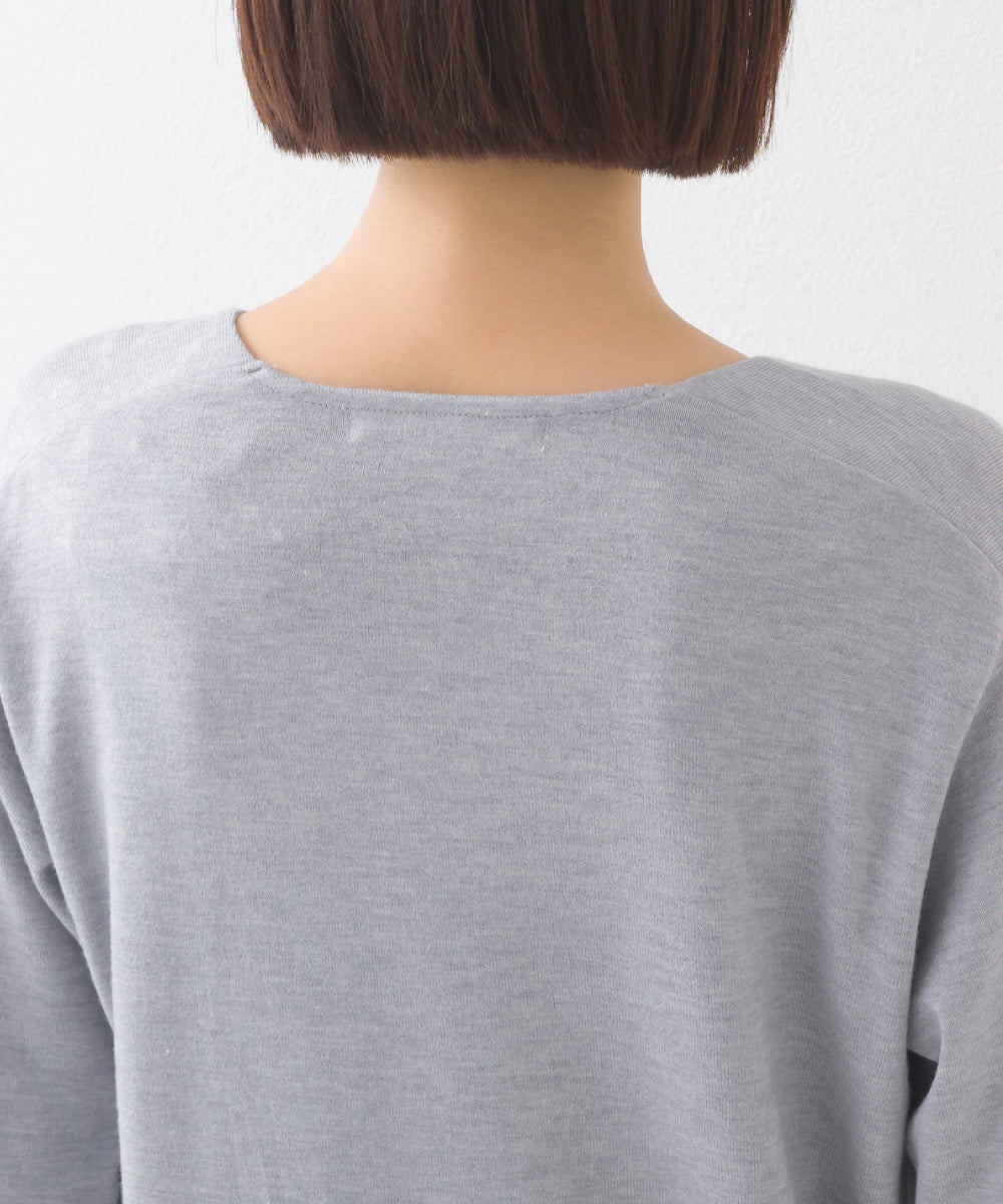 【BEAUTIFUL FRIDAY】ニットソーVネックカーディガン【254W431BFR014】