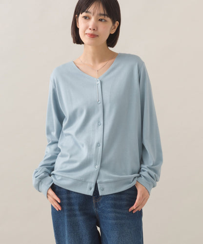 【BEAUTIFUL FRIDAY】ニットソーVネックカーディガン【254W431BFR014】