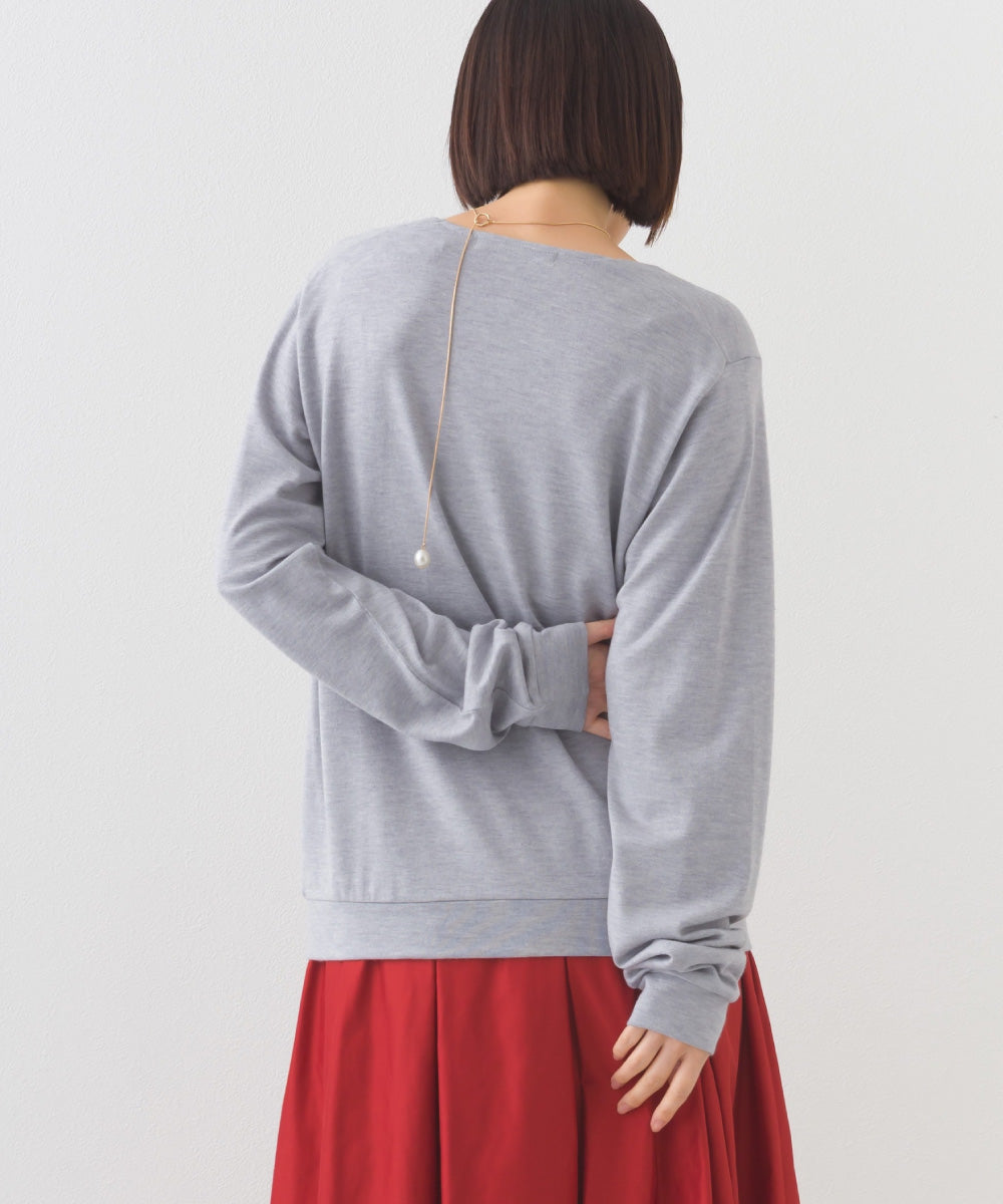 【BEAUTIFUL FRIDAY】ニットソーVネックカーディガン【254W431BFR014】