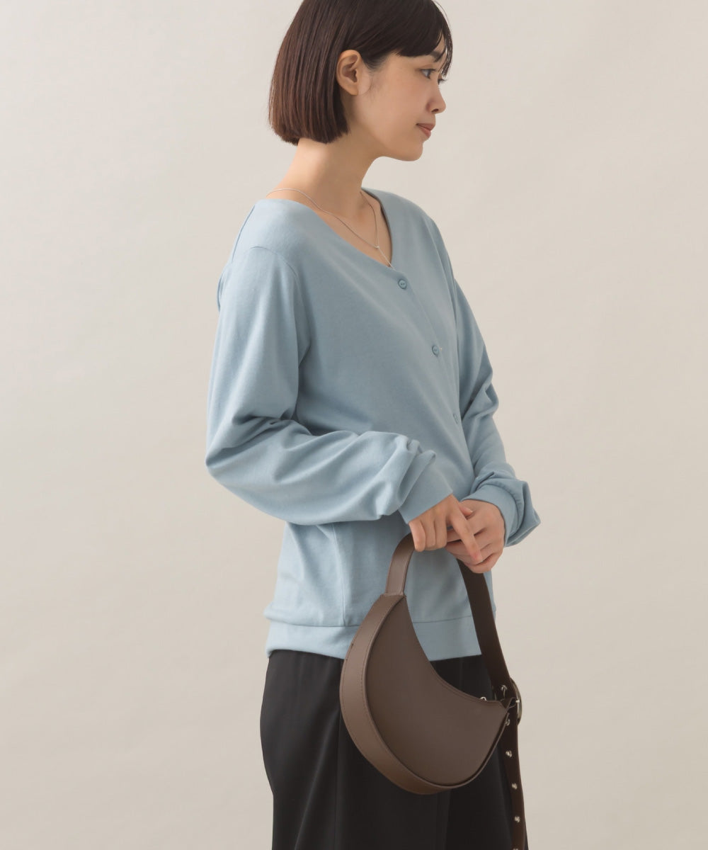 【BEAUTIFUL FRIDAY】ニットソーVネックカーディガン【254W431BFR014】