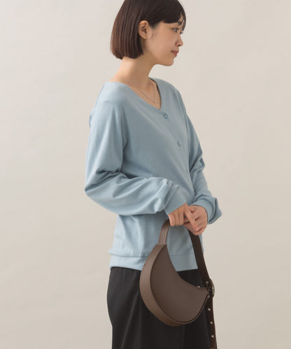 【BEAUTIFUL FRIDAY】ニットソーVネックカーディガン【254W431BFR014】