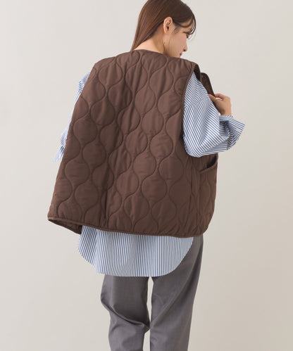 【BEAUTIFUL FRIDAY】キルティングベスト【254W436BFR016】