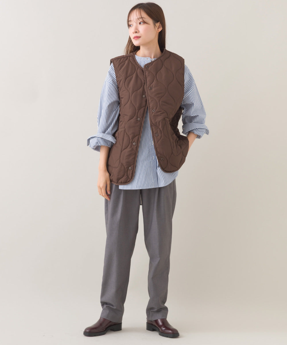 【BEAUTIFUL FRIDAY】キルティングベスト【254W436BFR016】