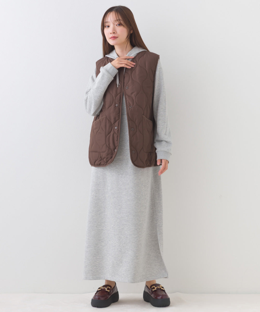 【BEAUTIFUL FRIDAY】キルティングベスト【254W436BFR016】