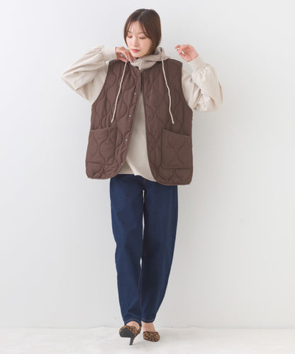 【BEAUTIFUL FRIDAY】キルティングベスト【254W436BFR016】