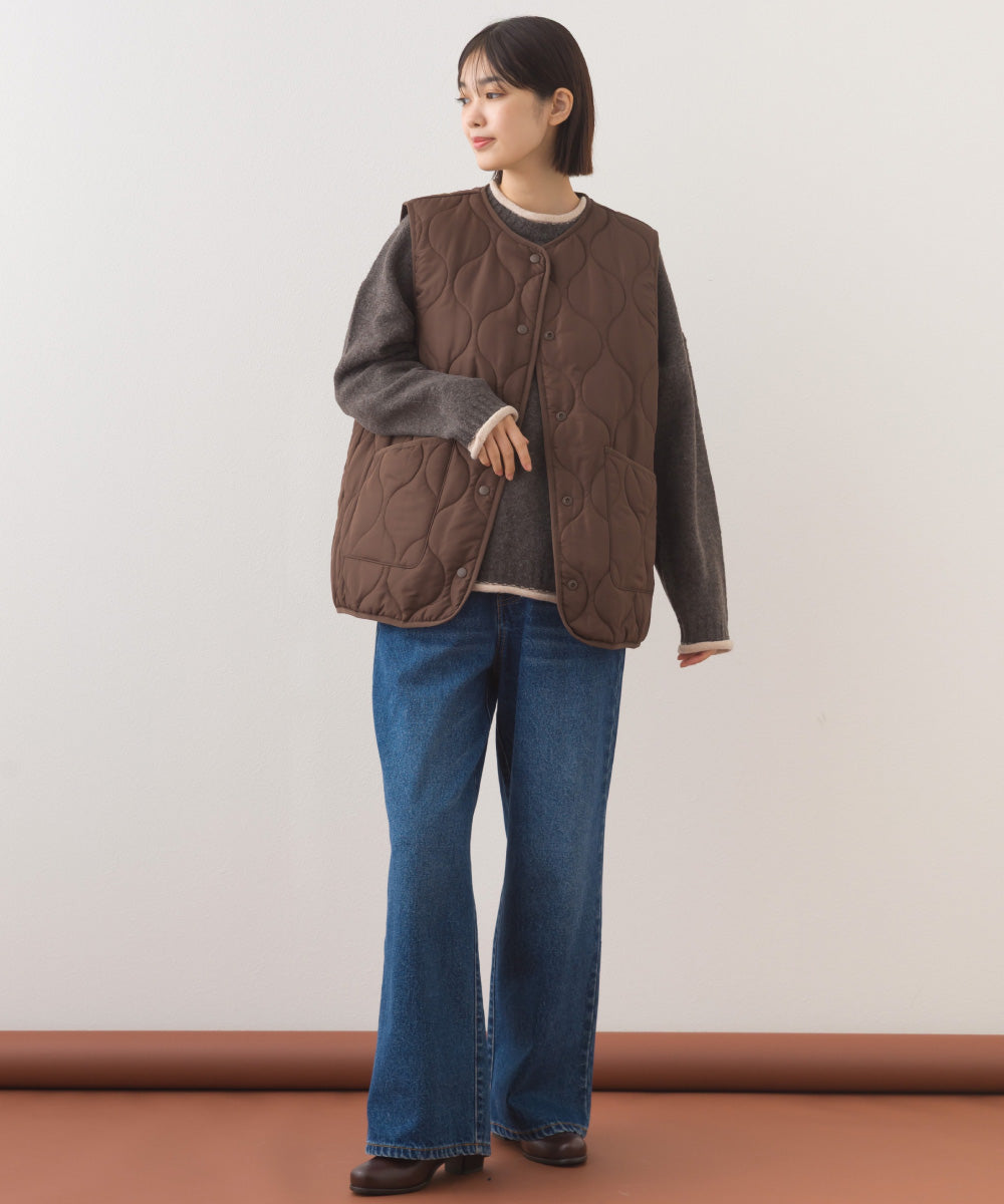 【BEAUTIFUL FRIDAY】キルティングベスト【254W436BFR016】