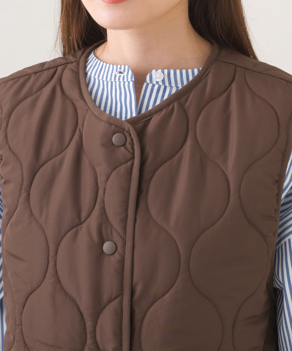 【BEAUTIFUL FRIDAY】キルティングベスト【254W436BFR016】