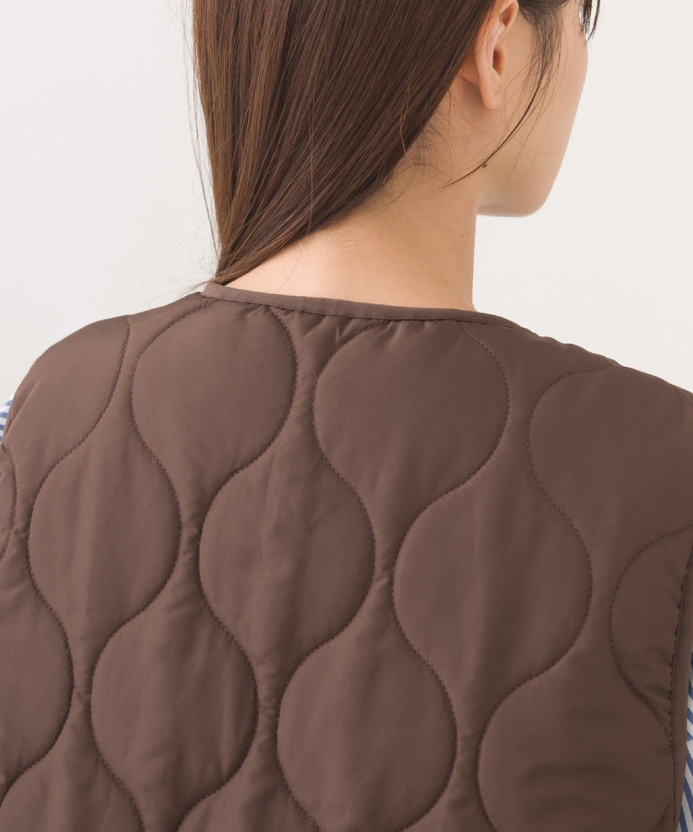 【BEAUTIFUL FRIDAY】キルティングベスト【254W436BFR016】