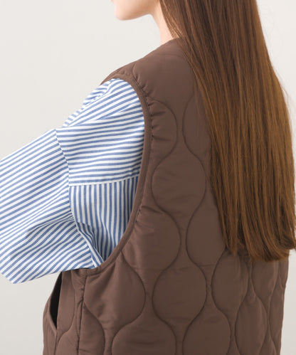 【BEAUTIFUL FRIDAY】キルティングベスト【254W436BFR016】