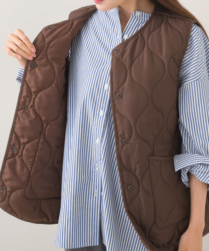 【BEAUTIFUL FRIDAY】キルティングベスト【254W436BFR016】