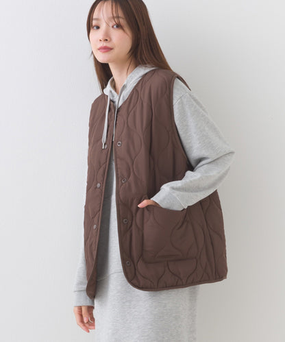 【BEAUTIFUL FRIDAY】キルティングベスト【254W436BFR016】