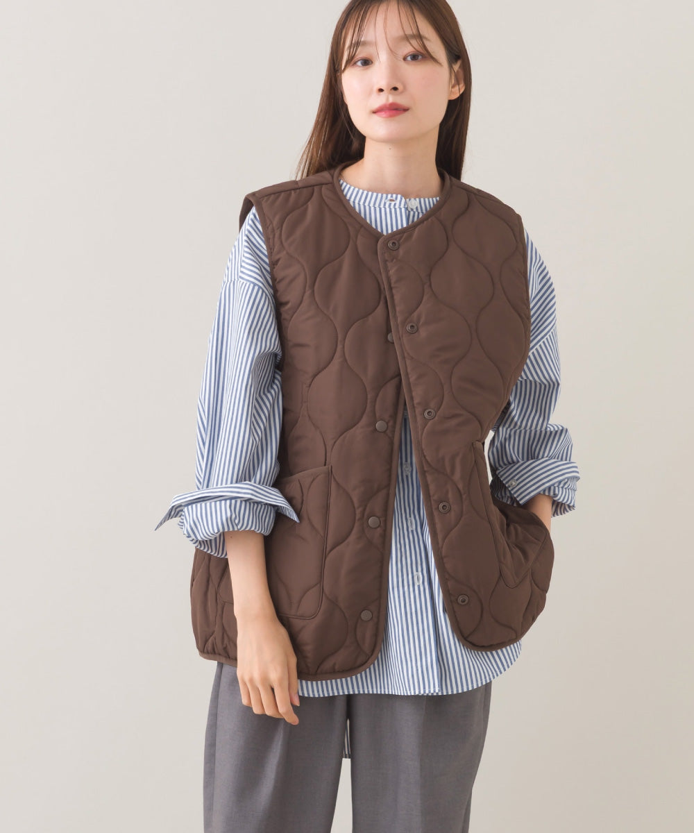 【BEAUTIFUL FRIDAY】キルティングベスト【254W436BFR016】