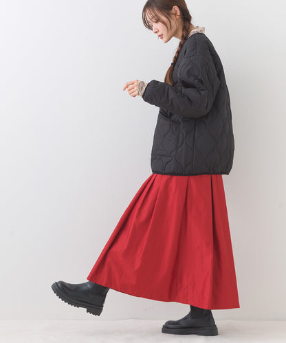 【BEAUTIFUL FRIDAY】キルティングノーカラージャケット【254W436BFR015】