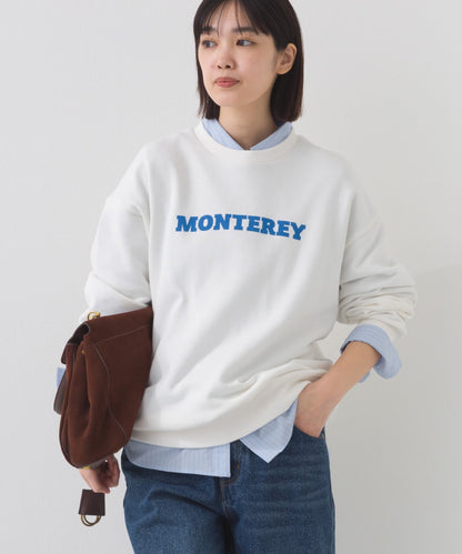 【OMNES】テック裏毛 オーバーサイズロゴスウェットトップス MONTEREY UVカット付【261W430OMN010】