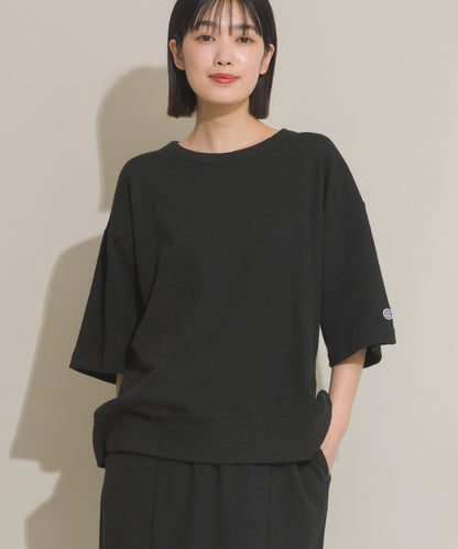 【OMNES】DISCUS別注 カット楊柳 半袖Tシャツ【261W430DIS257】