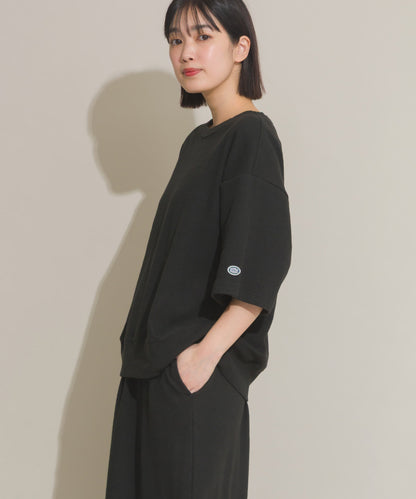 【OMNES】DISCUS別注 カット楊柳 半袖Tシャツ【261W430DIS257】