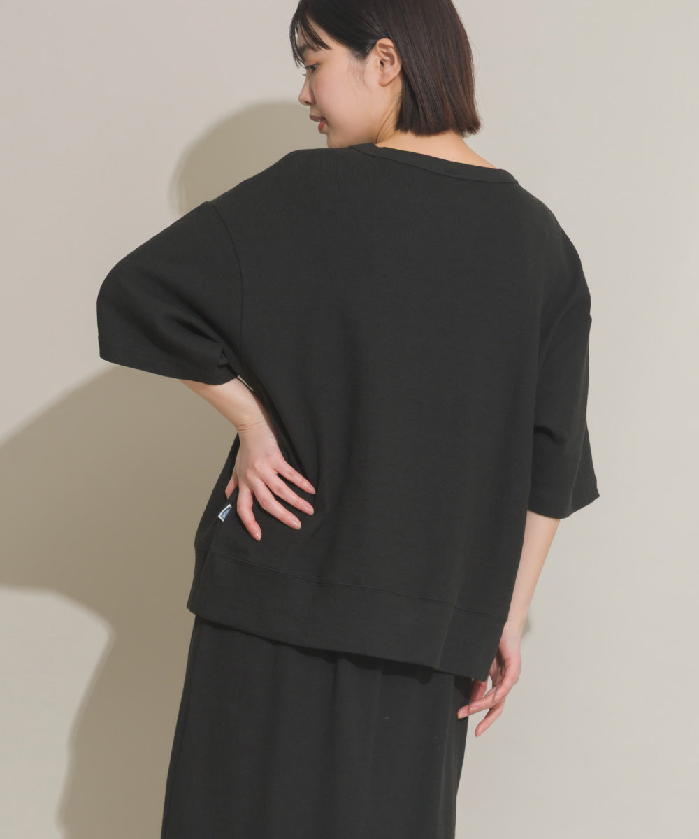 【OMNES】DISCUS別注 カット楊柳 半袖Tシャツ【261W430DIS257】