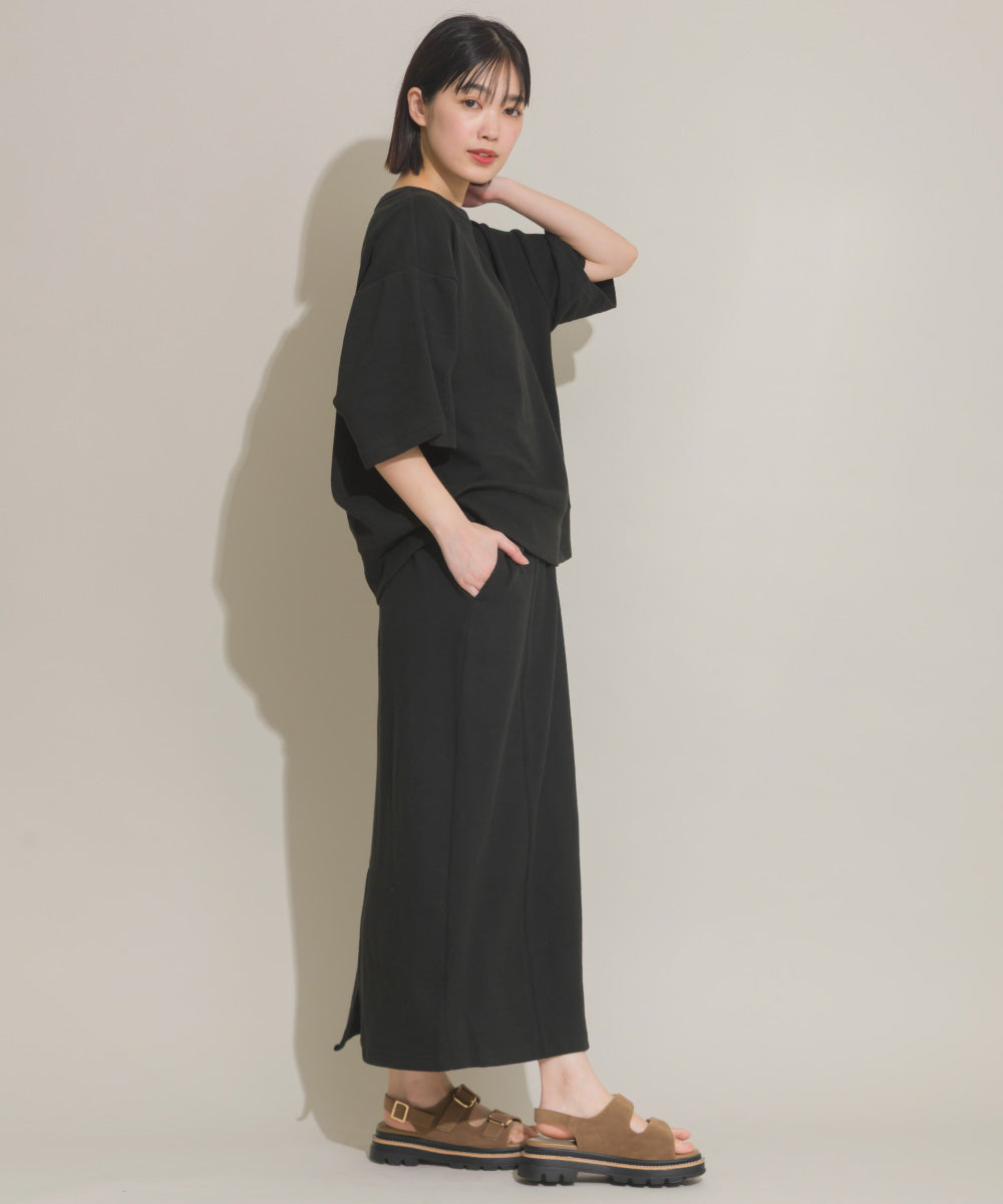 【OMNES】DISCUS別注 カット楊柳 半袖Tシャツ【261W430DIS257】