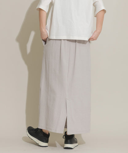 【OMNES】DISCUS別注 カット楊柳ロングスカート【261W433DIS259】