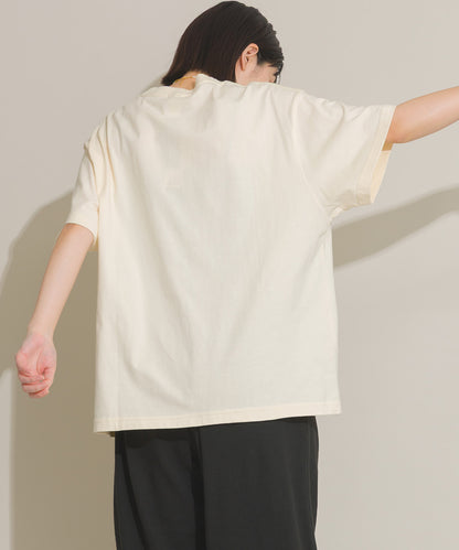【DISCUS】Disney Tシャツ オーバーサイズミッキープリント半袖Tシャツ①【261W430DIS262】