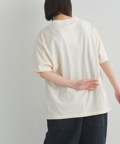 【DISCUS】Disney Tシャツ オーバーサイズミッキープリント半袖Tシャツ②【261W430DIS263】
