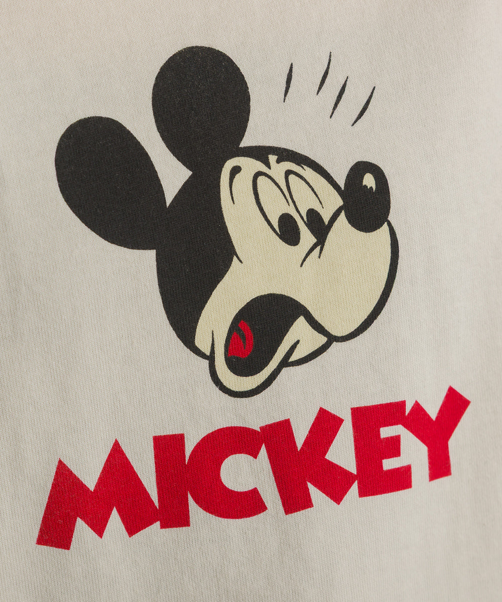 【DISCUS】Disney Tシャツ オーバーサイズミッキープリント半袖Tシャツ④【261W430DIS265】