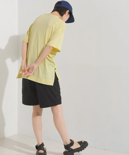 【OMNES】UVカット&ドライ加工 ポケット付き半袖Tシャツ【7122-5249】