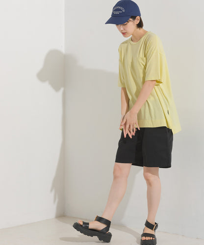 【OMNES】UVカット&ドライ加工 ポケット付き半袖Tシャツ【7122-5249】