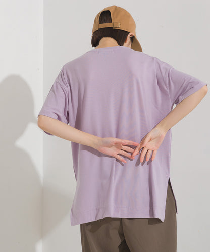 【OMNES】UVカット&ドライ加工 ポケット付き半袖Tシャツ【7122-5249】