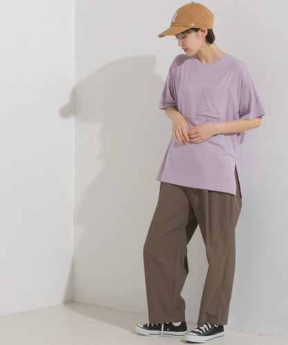 【OMNES】UVカット&ドライ加工 ポケット付き半袖Tシャツ【7122-5249】