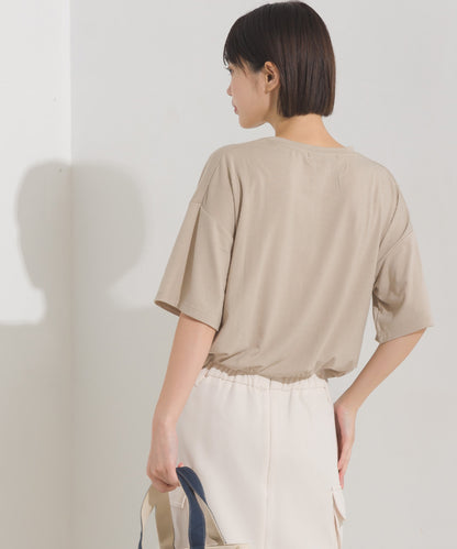 【OMNES】UVカット&ドライ加工 ポケット付き半袖Tシャツ【7122-5249】