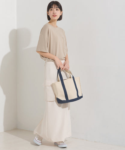 【OMNES】UVカット&ドライ加工 ポケット付き半袖Tシャツ【7122-5249】